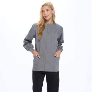 Uniformes de Enfermería, Chaqueta Médica, Abrigo para Enfermeras, Cálido, de Primera Calidad, con Etiqueta Personalizada, Logotipo, Color Sólido, Unisex, Poliéster/Algodón - Product Image 5