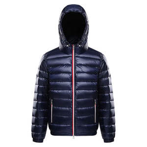 OEM Veste en duvet d'extérieur chaude et coupe-vent de qualité supérieure avec matériau brillant Veste d'extérieur rembourrée pour hommes - Product Image 6