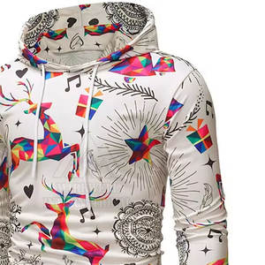 Sudaderas deportivas con estampado de sublimación más vendidas para hombres Diseño personalizado Hombres Básicos Sudaderas con capucha de sublimación - Product Image 2