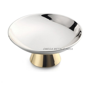 Cuenco de Metal con forma de cangrejo plateado de tendencia superior Tema costero único Esmalte Interior Acento decorativo elegante para cenar y regalar - Product Image 6