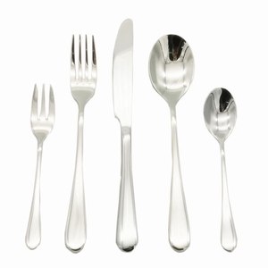 Increíble Juego de Cubiertos de Acero Inoxidable con Mango de Diseño Moderno y Elegante, Alta Calidad, Duradero, Apto para Lavavajillas, para Fiestas, India - Product Image 3