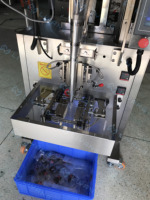 Automatische ultrasone piramide theezakjes verpakkingsmachine met binnen- en buitenomhulsel PLA nylon gaas theezakjesmachine voor kleine bedrijven