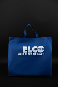 ถุงช้อปปิ้งแบบไม่ทอที่เป็นมิตรกับสิ่งแวดล้อม พร้อมพิมพ์โลโก้ ใช้ซ้ำได้ เหมาะสำหรับใส่อาหารและสินค้าช้อปปิ้งอื่นๆ - Product Image 4