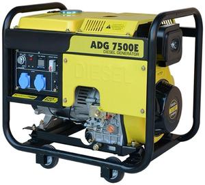 Générateur diesel Berksan ADG7500E 7 KVA monophasé 230 V 50 Hz refroidi par eau 24V DC démarrage électrique sans cabine - Product Image 1