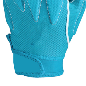 Gants de football américain en polyester respirant antidérapant, haute qualité, logo personnalisé, prix - Product Image 5