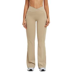 Leggings pour femmes personnalisés, décontractés, à taille haute, en spandex, séchage rapide, respirants, pour la salle de sport, le yoga, la remise en forme - Product Image 6
