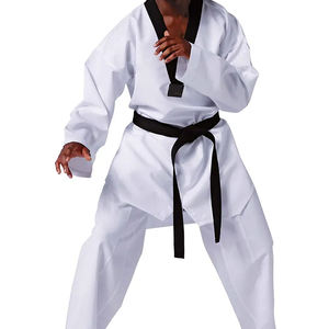 Uniforme de taekwondo pour enfants adultes léger étudiant karaté Gi Arts martiaux uniforme kimono de jiu jitsu Taekwondo uniforme - Product Image 4