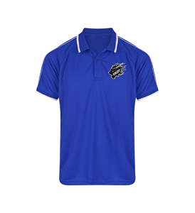 Athlefit, informal para hombre, para Polo, Jersey ligero, Top elegante, cuello de punto Jacquard, manga corta raglán para eventos de equipos deportivos - Product Image 1