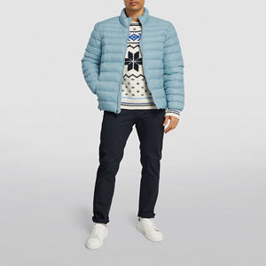 Chaqueta de Plumón Gruesa de Invierno para Hombre, Personalizada, de Alta Calidad, Resistente al Viento, Ecológica, con Capucha, de Fabricante Profesional - Product Image 1