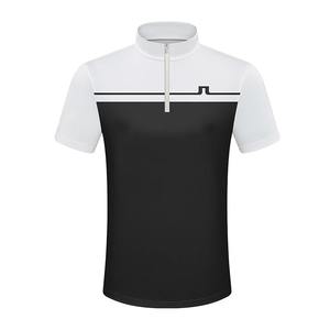 Camiseta de Manga Corta Casual Transpirable de Algodón para Hombre, de Alta Calidad OEM, para Todas las Temporadas, con Logotipo Personalizado, Diseño Sólido, Tela Jersey - Product Image 1