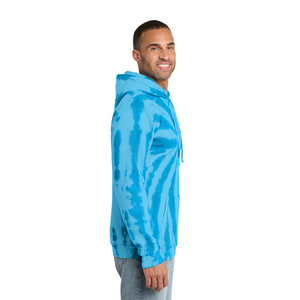 Premium hommes cravate teinture à capuche coton polaire sweat décontracté coloré Streetwear haut à capuche pour un usage quotidien - Product Image 4