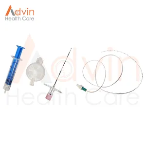 Kit de catéter epidural como Kit epidural como aguja epidural y filtro para hospitales y médicos