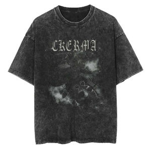 เสื้อเชิ๊ตผู้ชายผ้าคอตตอน100% ซักได้พิมพ์ลายดิจิทัลสไตล์วินเทจ - Product Image 4