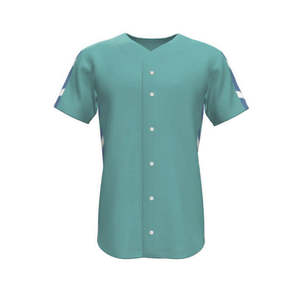 Uniforme de baseball à prix réduit, demi-manches entièrement à la mode, uniforme de baseball confortable entièrement personnalisé avec le meilleur tissu - Product Image 2