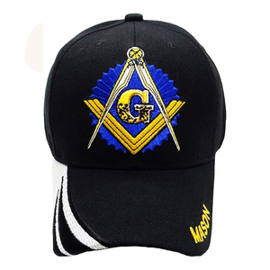 Casquette maçonnique réglable avec broderie, ajustement confortable, idéale pour le quotidien, les cérémonies, les événements, les occasions décontractées et l'extérieur - Product Image 3
