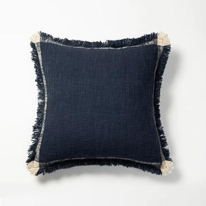 À la mode Boho coton housse de coussin Design TEXTILES INDIENS H/L personnalisable Vintage pour salon décor à la maison oreiller - Product Image 1