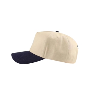 Casquette de golf personnalisée résistante à l'eau, bicolore, 5 panneaux, avec logo imprimé, fermeture snapback, pour un branding unique, vente en gros - Product Image 3