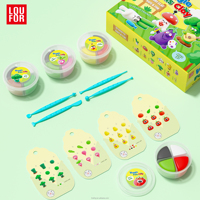 Ensemble d'argile à séchage à l'air super légère, 24 couleurs, douce, non toxique, unisexe, argile à modeler pour enfants, artisanat de classe maternelle, sensoriel