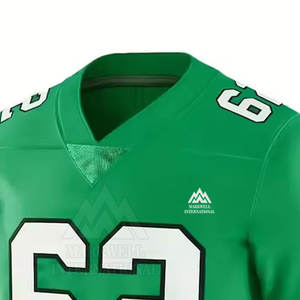 Bas quantité minimale de commande Concevez votre propre maillot de football américain Vêtements de sport Nouveau design Maillot de football américain - Product Image 5
