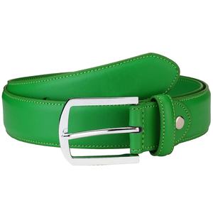 Vente en gros, top ventes, ceinture en cuir microfibre pour homme, taille et couleur personnalisées, ceinture de protection décontractée à boucle ardillon pour adultes - Product Image 5