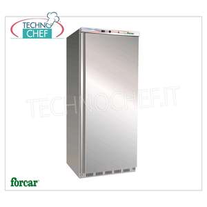 Congélateur coffre Forcar 570 L, équipement de réfrigération professionnel pour cuisine, à évaporation statique, avec étagères grillées, température contrôlée - Product Image 2