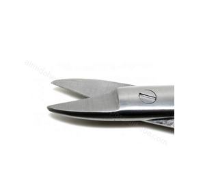 Ciseaux à pansements Lister en acier inoxydable, à pointe arrondie, ciseaux chirurgicaux manuels certifiés CE pour les soins infirmiers et les premiers secours - Product Image 4