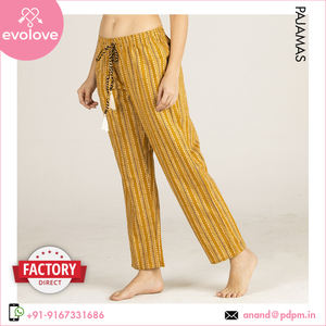 Dernière conception meilleure vente moderne coupe confortable 100% coton vêtements de nuit robe de nuit femmes pyjamas pour les acheteurs en vrac - Product Image 4