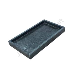 Planche à fromage rectangulaire en marbre et plateau de service parfait pour divertir les invités avec style et élégance à vendre - Product Image 2