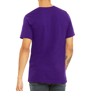 Nouveau T-shirt de haute qualité pour hommes T-shirts de couleur unie en coton à manches courtes - Product Image 2