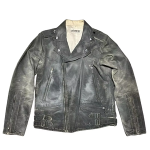 Veste en jean pour homme DiZNEW OEM personnalisée vintage bleu patch, automne/hiver, hip hop, veste en jean épaisse avec échantillon gratuit - Product Image 4