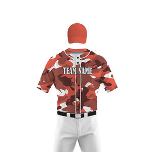 New Stylish <b>Slim</b> Fit Fashionable Design Baseball Uniform High Quality Baseball Jersey & <b>Shorts</b> Set for Sports - Product Image 5