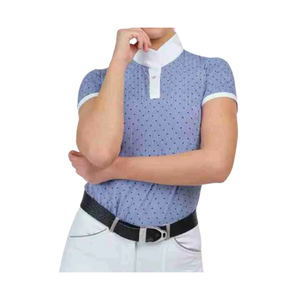 Haute qualité femmes chemises d'équitation couche de base haut spectacle chemise vêtements de sport vêtements équestres personnalisés en gros chemise d'équitation - Product Image 2