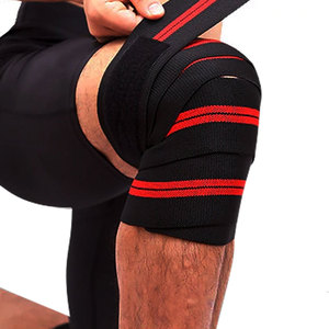 2024 Latest Design Neoprene <b>Knee</b> <b>Wraps</b> High Quality Non-Slip Unisex Gym Workout Weightlifting Equipment Fitness Safety - Product Image 3