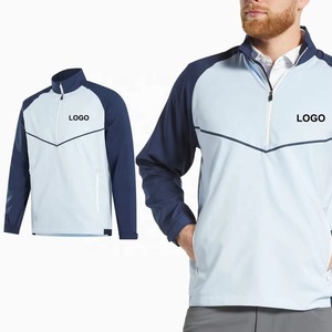 Camiseta Deportiva de Golf para Hombre con Cierre de Cremallera 1/4, Diseño Nuevo 2026, de Alta Calidad, Impermeable y Resistente al Viento, Sudadera con Capucha para Golf - Product Image 4