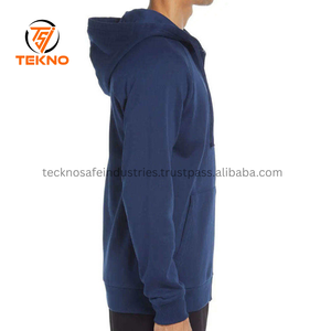 Sweats à capuche élégants pour hommes en 100 coton ou molleton mélangé Accepte le logo personnalisé et l'emballage OEM professionnel - Product Image 5