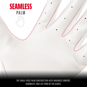 Guantes de Béisbol y Sóftbol de Cuero KIP para Entrenamiento Profesional de Bateo, Franklin Sports, Venta al por Mayor en Línea, MLB Grow to Pro Teeball - Product Image 2