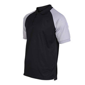 Polo en tricot décontracté pour hommes Polo en coton grande taille vierge uni sport golf polos pour hommes - Product Image 1