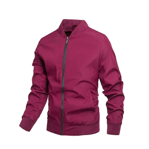 แจ็คเก็ตบอมเบอร์สำหรับผู้ชายเสื้อแจ็คเก็ตบอมเบอร์ระบายอากาศได้ดี - Product Image 2