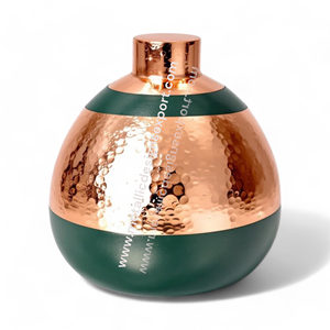 Hecho a mano sin BPA cobre verde 1000ml diseño elegante ecológico tapa atornillada empuñadura Unisex viaje Drinkware para almacenamiento - Product Image 2