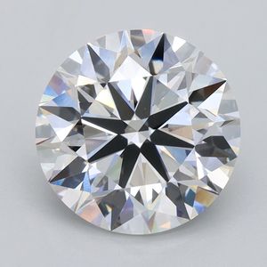 IGI 3.3ct White Lab Grown redondo corte brillante diamante VS1 excelente calidad anillos de compromiso fabricación de joyas sueltas Lab Diamond F - Product Image 1