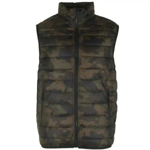 Chaqueta de Burbujas de Media Manga Delgada de Alta Calidad, Unisex, Casual, Profesional, Moderna, Elegante, Último Diseño, Parte Delantera de Poliéster/Algodón - Product Image 4
