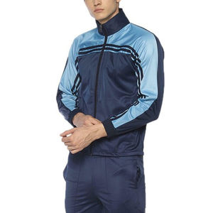 Chándales de poliéster transpirable de fabricación profesional, conjunto de chándal de invierno con patrón sólido ligero de etiqueta privada a la venta - Product Image 3