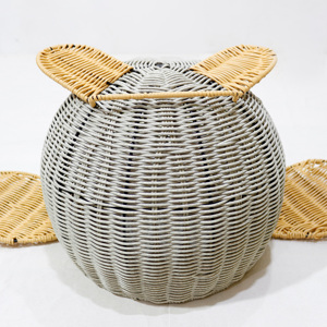 Cesta de lavandería de plástico con ruedas Artex Dong Thap, cesta de almacenamiento portátil para ropa y uso doméstico - Product Image 4