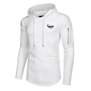 Unique Style Breathable Men Gym Fitness Hoodies Hot Sale New Arrival Men Gym Fitness Hoodies - Product Image 3