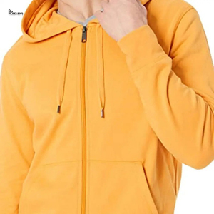 เสื้อฮู้ดดี้ผู้ชายพรีเมียม รุ่นยอดนิยม ผ้าฟลีซคอตตอน 100% ระบายอากาศได้ดี น้ำหนัก 220 กรัม ซิปหน้า แห้งเร็ว ทรงปกติ สำหรับฤดูใบไม้ผลิ - Product Image 3