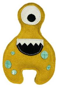 Jouets à mâcher en cuir souple de haute qualité pour chiens cordes flexibles durables pour animaux de compagnie lavables du fabricant indien pour la dentition - Product Image 5