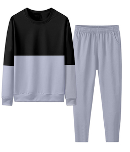 Chándal de poliéster para hombre, chándal para hombre, conjunto de 2 piezas, trajes de jogging informales, Sudadera con capucha y pantalones de chándal, conjunto con capucha - Product Image 2