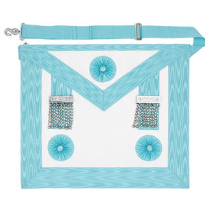 Tenue maçonnique haut de gamme, durable et confortable, tablier maçonnique avec broderie élégante pour les événements cérémoniels de la loge - Product Image 4