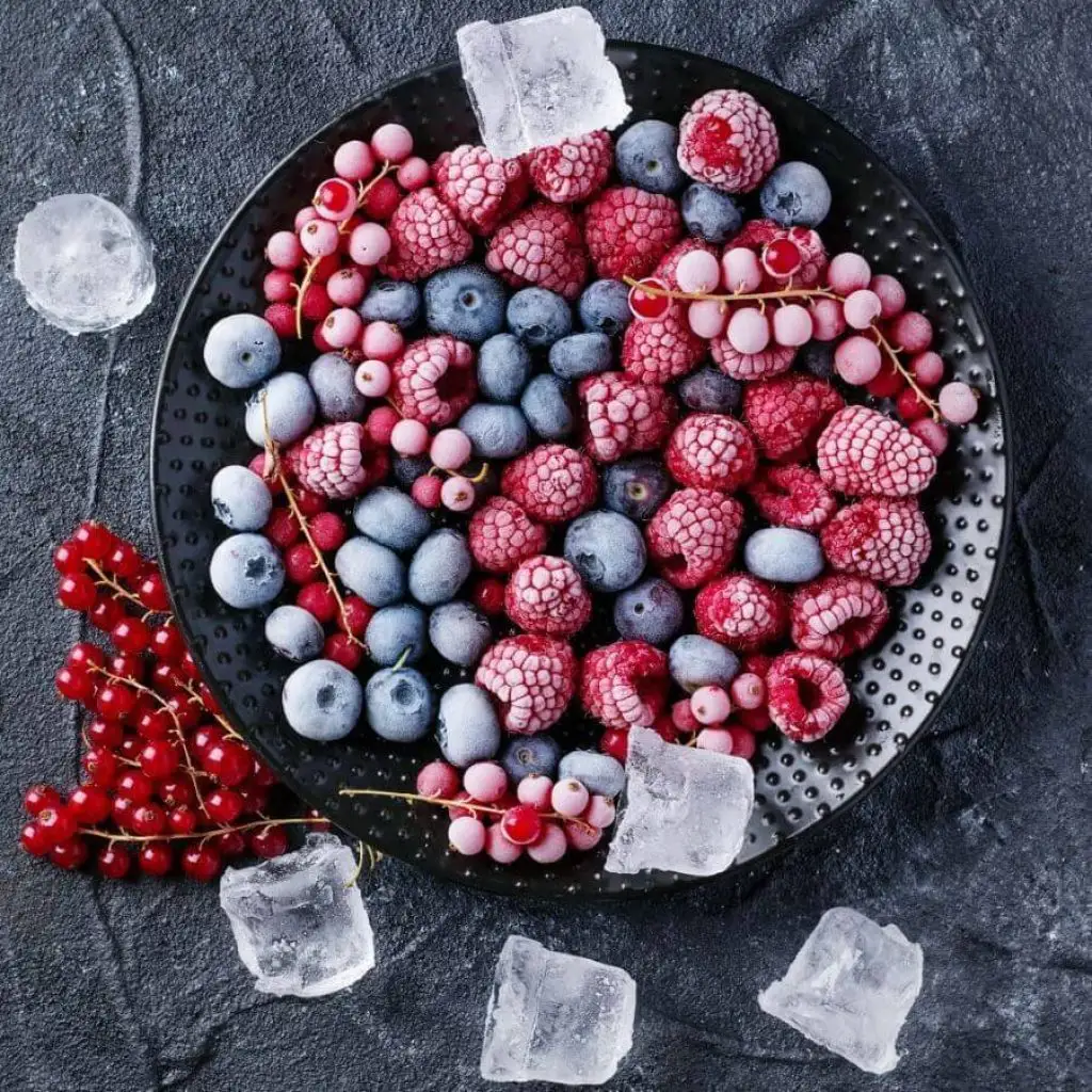 고품질 냉동 과일: 신선도 및 편의성 조화
