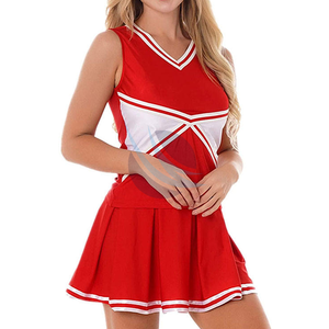 Uniformes de Animadoras Personalizados al por Mayor, Conjuntos de Uniformes de Animadoras de Spandex/Poliéster Estampados a Bajo Precio - Product Image 2